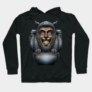 Horror toilet Monster #45 Hoodie